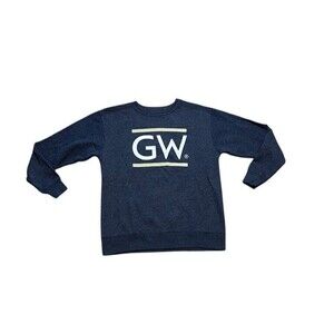 George Washington University GW League Brand Sweatshirt Mens Size Small Triblend